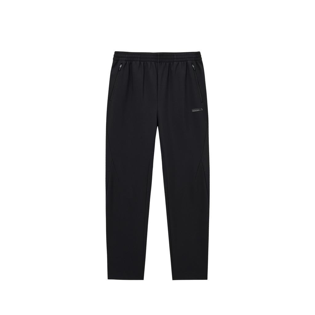 Anta Training Woven Sports Long Pants Winter Casual Pants Men Bottoms Basic-Black 952547503-2