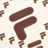 Fila Fusion Свитшот с принтом логотипа, круглый вырез, унисекс, цвет 'Античный белый', T11U316203FIV