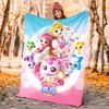 Magic Sweety Flannel Blanket Soft Warm All-Season Throw, Design for Camping, Car Travel, Hiking Sofa, Bed, Office Perfect Gift for Parties