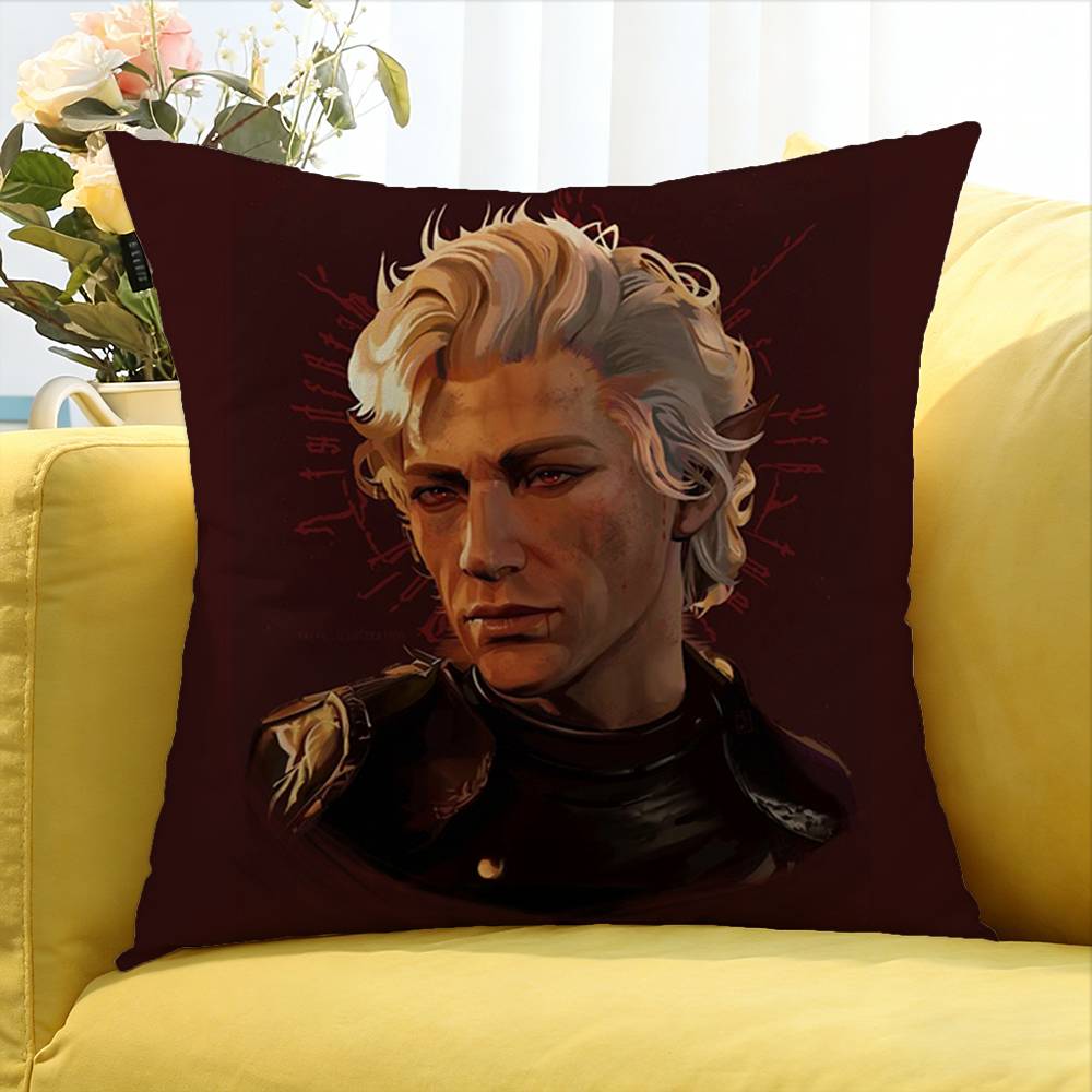 BBaldurs AAstarion World Various Sizes Square Pillow Case For Car Home Bedchamber Decor