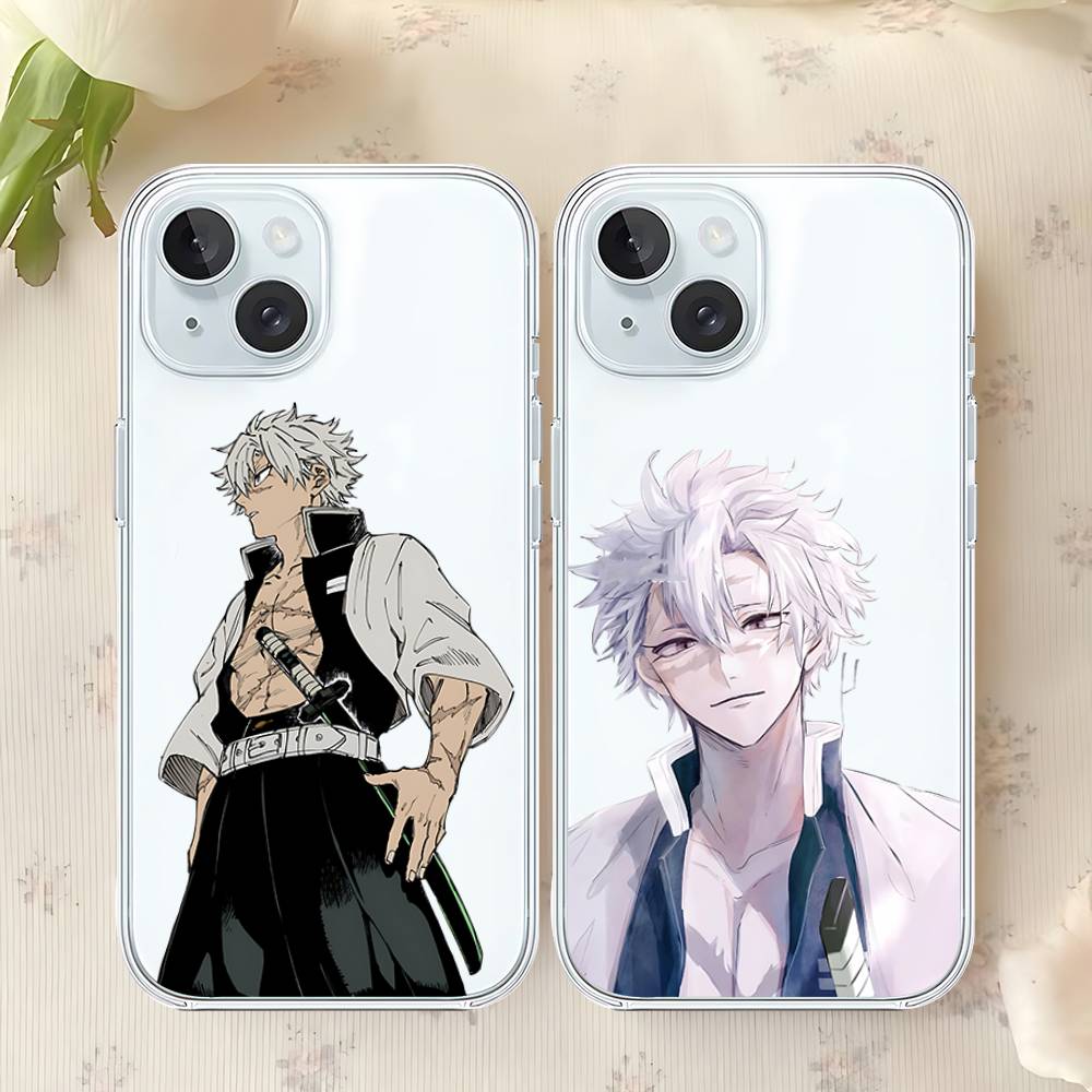 Чехол для телефона S-Shinas-zugawas S-Sanemi Для Iphone17 16 15 11 13 14 Pro Max 7 8 Plus X Xr Xs Max Se2020 12mini Прозрачный чехол
