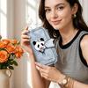 Cute Panda Print Long Wallet Fashion Multi Slot Portable Card Holder Casual Purse