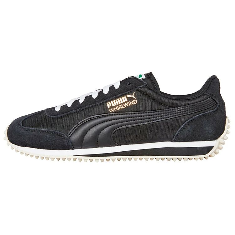 Puma Whirlwind Retro Low-Top Sports Casual Shoes Men Sneakers Black White 374849-02