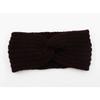 Winter Warmer Ear Knitted Headband For Women Crochet Bow Wide Stretch Hairband Headwrap Hair Accessories Lady Turban