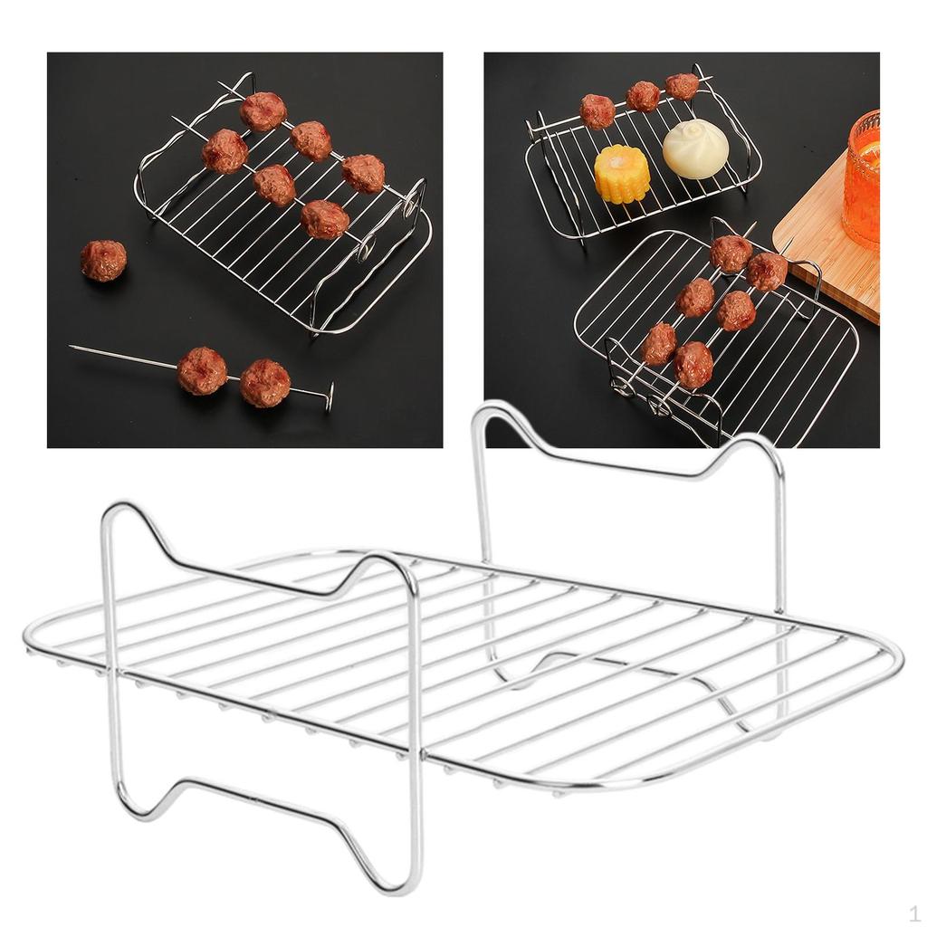 Аксессуары для фритюрницы Стойка для барбекю для универсальной охлаждающей полки для духовки