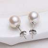 New Pearl 925 Silver Earrings Stud Earring For Women Wedding Fine fashion Jewelry Accessories Party Holiday Gift