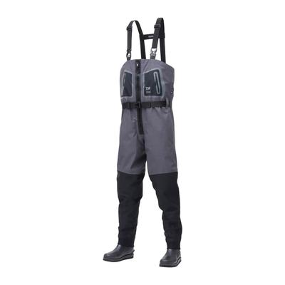 Вейдерсы Daiwa Tight Fit Salt Breath Zip SW-4502B-T Черные, Размер S