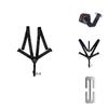 Premium Abs Material Car Child Safety Seat Belt Accessory Set With Shoulder Strap Cover 5-point Safety Belt Kit