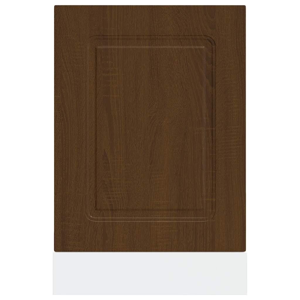 3 Piece Bathroom Furniture Set in Sonoma Oak Particleboard