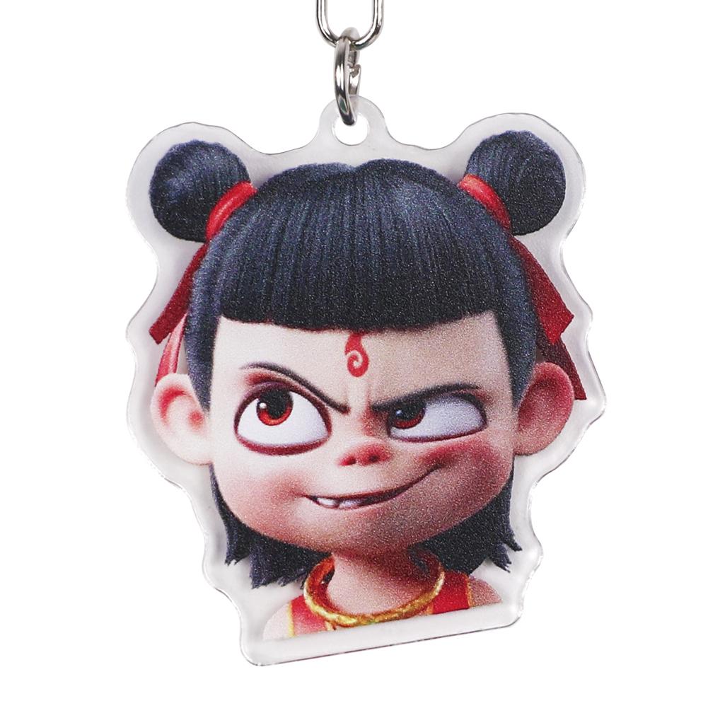 Брелок Nezha Фигурка Игрушка Ao Bing Подвеска для Мужчин Женщин Рюкзак Смешной Подвеска Брелок
