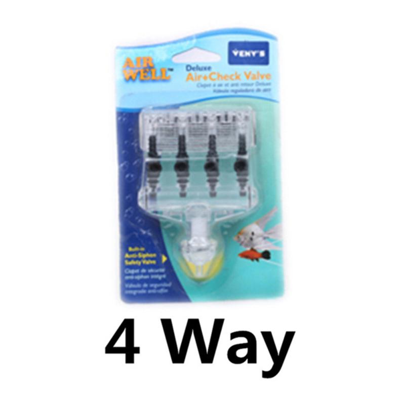 Воздушный насос Воздушный регулирующий клапан Дивертер Обратный обратный клапан Аксессуары для аквариума