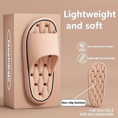 Женские тапочки из ЭВА — легкие, нескользящие, быстросохнущие, удобные для дома и ванной, можно стирать вручную, подходят для всесезонного ношения