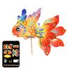With Led Light Handheld Fish Lantern Handmade Chinese  Glowing Handheld  Lantern  Hanfu Accessories