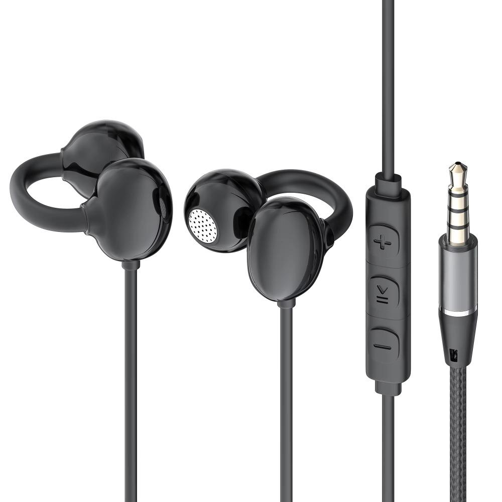 3.5mm/Type-C Ear Clip Headphones HiFi Not In Ear Headphones Wired Headphones Phone Calls