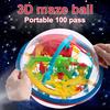 3D Puzzle Ball Interactive Maze Game with 100 Challenging Puzzle Game