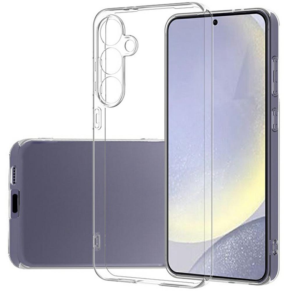 Для Samsung Galaxy S25 FE Задняя крышка Ультратонкий Гибкий ТПУ Прозрачный Чехол для телефона
