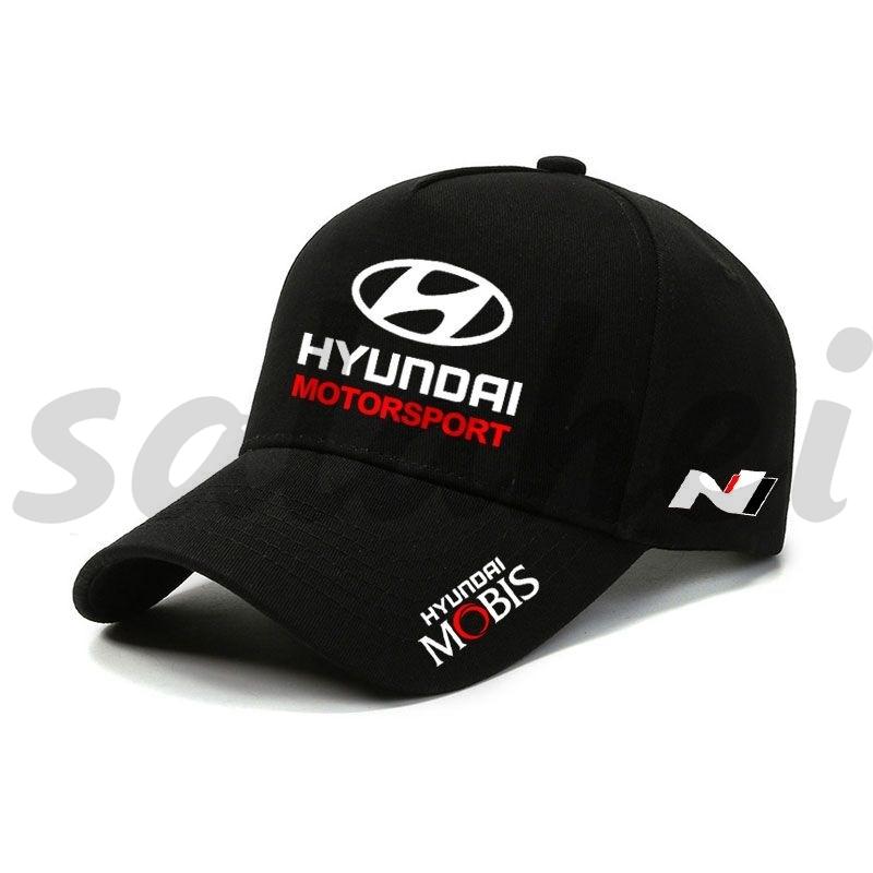 Бейсболка с вышивкой Hyundai Motorsport N Series для мужчин и женщин, регулируемая, кепка гоночной команды, для автолюбителей, повседневная, спортивная, для улицы