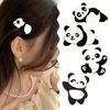 Panda Shape Hair Pin Anti-slip Design Hair Clip Vivid Appearance Hairpin Women Girl Decorative Hair Accessory