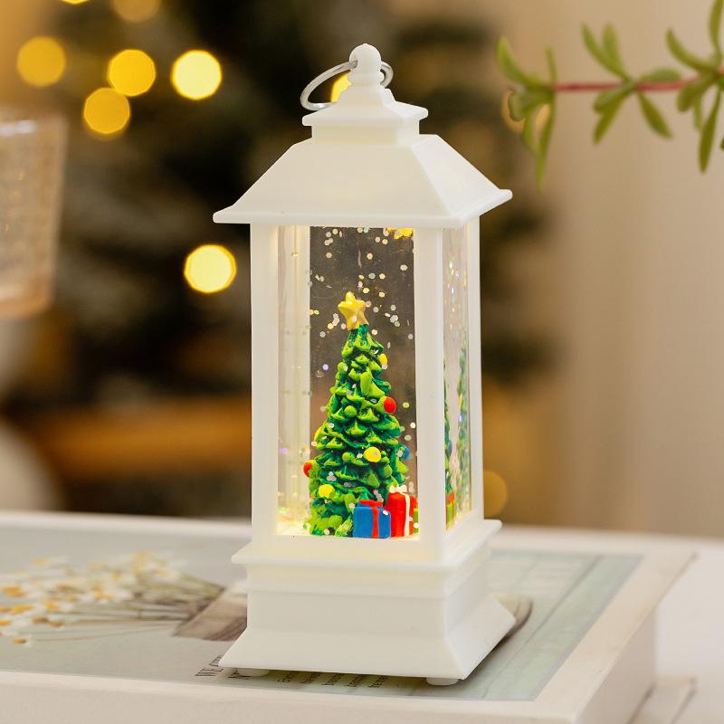 Christmas Decorations Atmosphere Setting Props Water-filled Interior Scenes Night Lights Table Ornaments Children