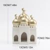 Статуя Башня Замка Скульптура Настольные Украшения Скульптура Замка Для Полки Для Гостиной Спальни Кабинета Детской Прикроватный Дисплей