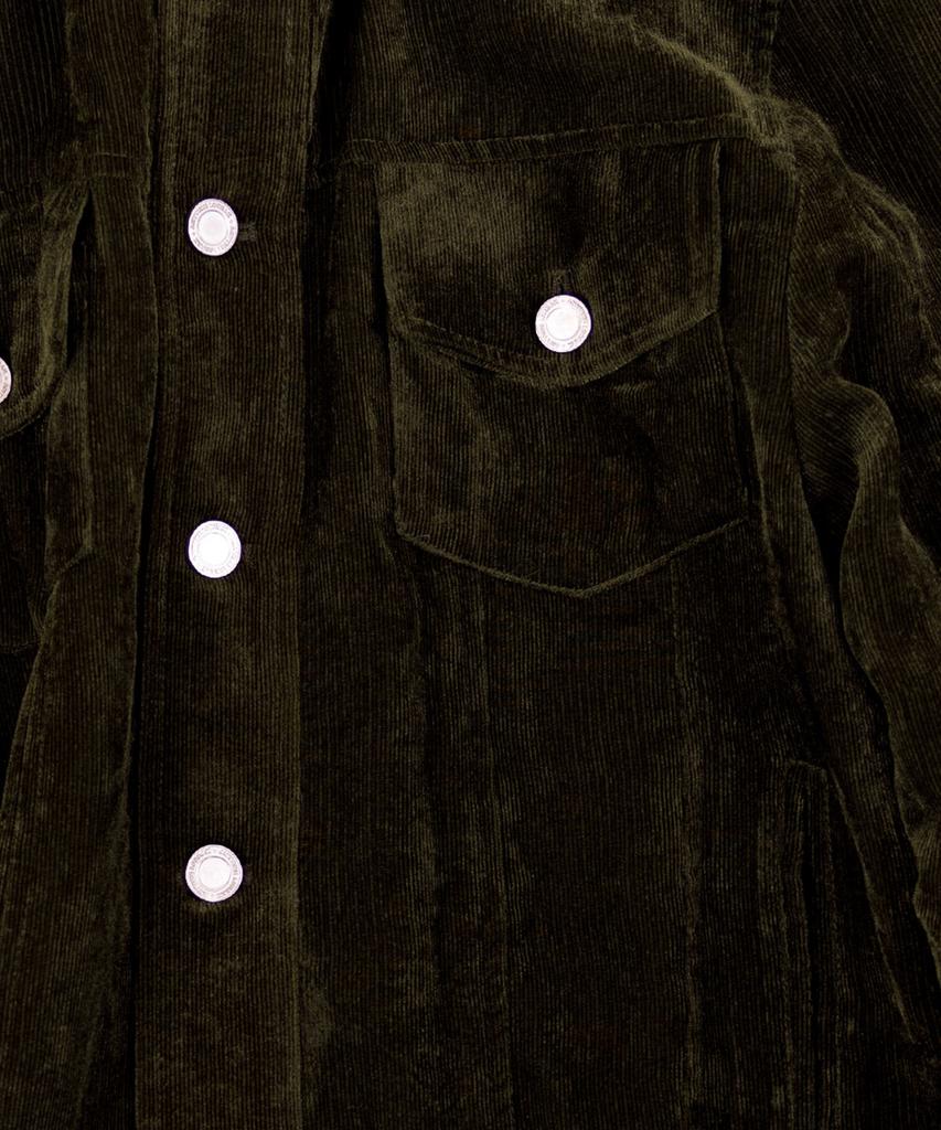 Anytime Loreak Clematis Corduroy Jacket - Khaki