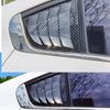 Для KIA Forte K3 2013 2014 2015 2016 2017 2018 Автомобильные боковые вентиляционные накладки на заднее окно, накладка-жалюзи на заднее боковое стекло, аксессуары