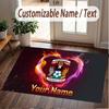 Custom Rug Coventry City Pattern Print Name Text Soft Non‑Slip Floor Carpet for Home Indoor Decoration