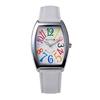 Frank Miura Watch Reprinted Four Major Brands Zero Watch Quartz Ladies Japan's (Rainbow White)