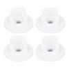 4 Pcs Sponge Holder Suction Cup Design Easy Installation Sponge Organizer Fixing Bracket for