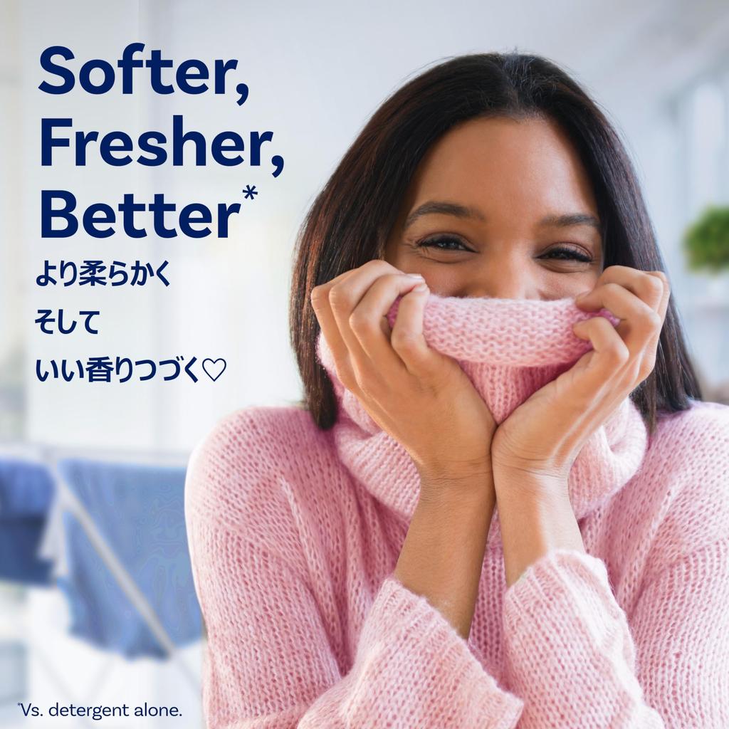 Downy Ultra Downy Liquid Fabric April Fresh Sunshine Officially Softener, (Spring Scent), 3,290ml (Large Capacity, Imported)