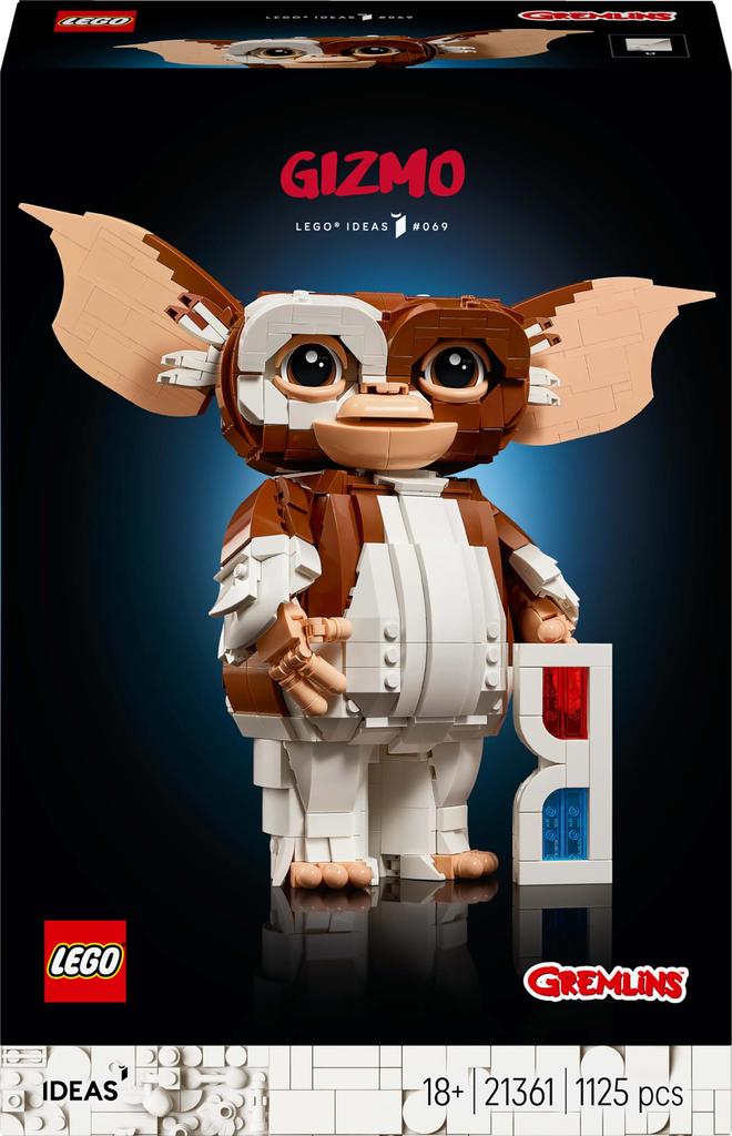 LEGO Ideas Gremlins: Gizmo 21361 Toy Blocks for Boys and Girls, Ages 18 and Up, Authentic Japanese Product