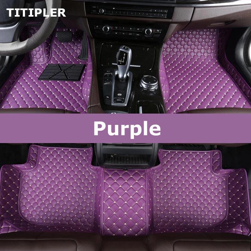 TITIPLER Custom Car Floor Mats For Chevrolet Trailblazer Auto Carpets Foot Coche Accessories