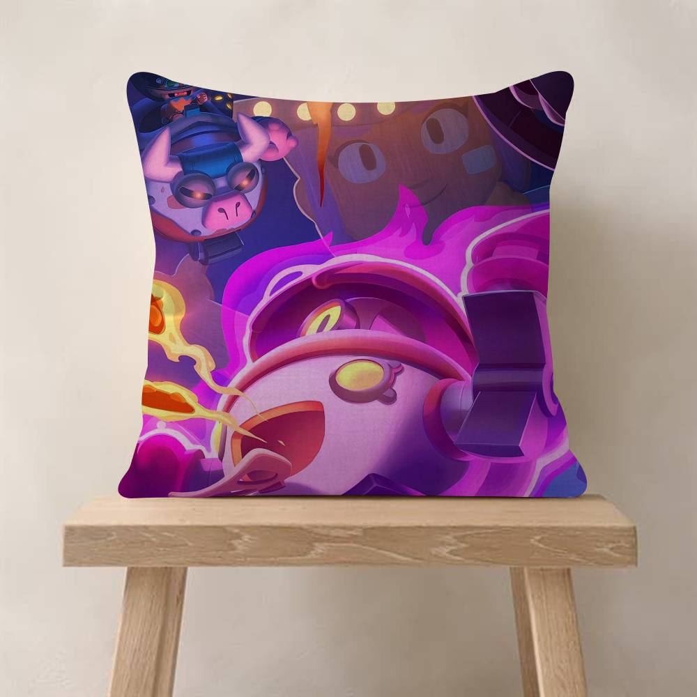 BBawlss Game SStars Pillow Cushion Cover Pillowcase Living Room Sofa Home Decor Customized