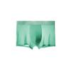 Men's Breathable Cotton Ice Silk Boxer Briefs - Solid Color, Indoor/Outdoor Wear