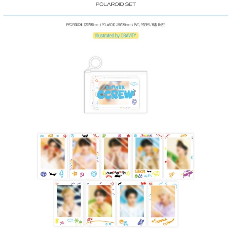 Pre-order 2023 CRAVITY POP-UP Store Polaroid Set