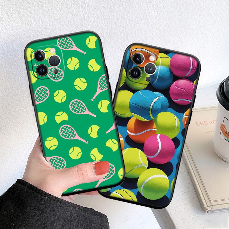 FM48 Спортивный чехол из мягкой оболочки с изображением тенниса для Redmi Note 8 9 Pro Max 9S 9T 9C NFC 8T 8A 10A A4