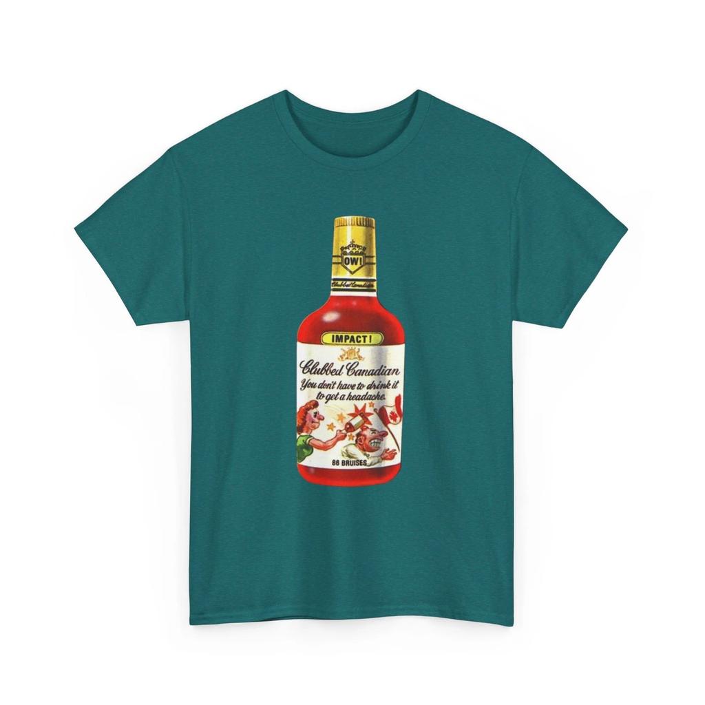Wacky Packages Клубная Канадская Печатная Футболка Забавная Канадская Клубная Пародия