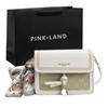 PINK·LAND Сумка через плечо Pu Обычная Женская Черный/Желтый/Темно-коричневый/Зеленый/Синий TM-6618