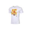 Dri-Fit Just Do It Graphic Print Short Sleeve T-Shirt Men Tops White CV1076-100