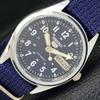 ВОССТАНОВЛЕННЫЕ МУЖСКИЕ ЧАСЫ SEIKO 5 AUTOMATIC 6309A JAPAN СИНИЙ ЦИФЕРБЛАТ a427319-2