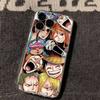 Чехол для мобильного телефона ONE PIECE для Apple 13ProMax/14/15/16/12/11 мультфильм анимация прозрачный мягкий чехол X