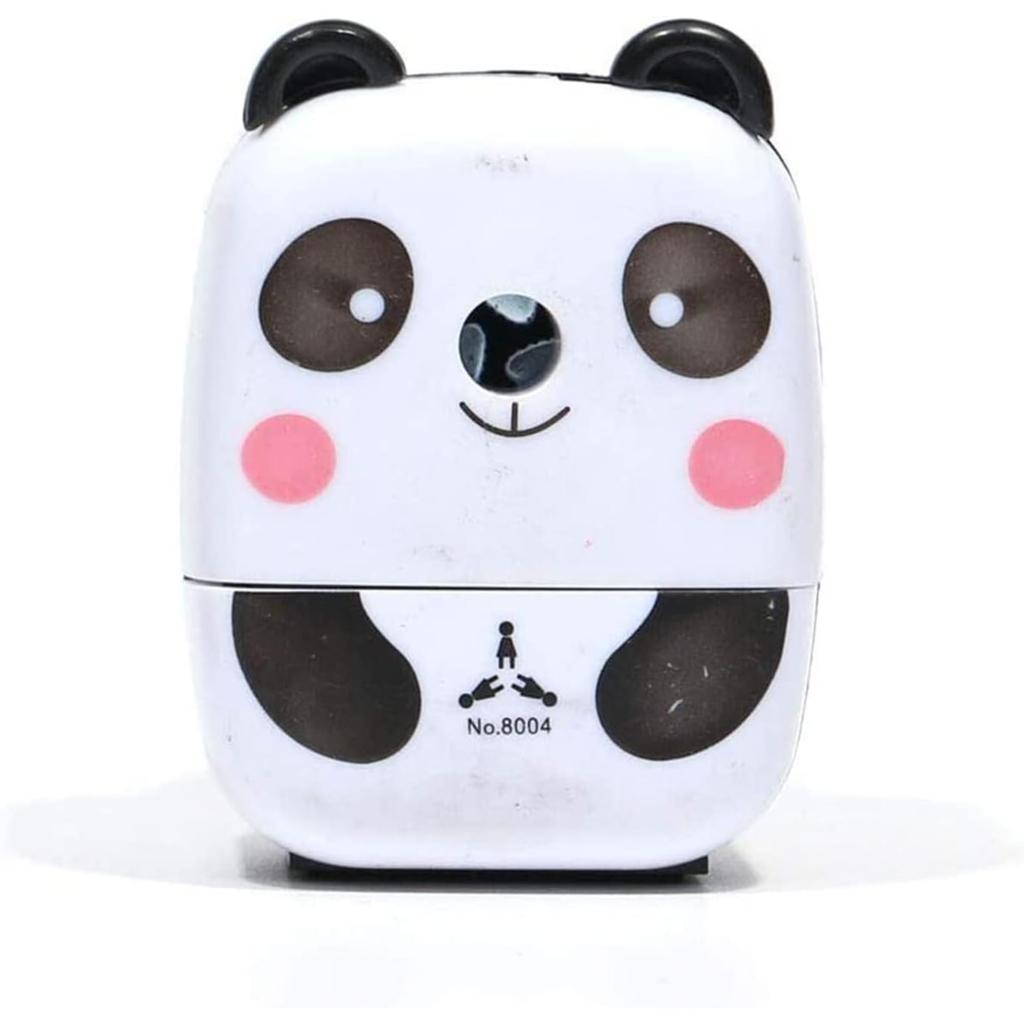 Pencil Sharpener Cute Cartoon Panda Hand Pencil Sharpener for Kids School Office