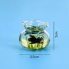 1/12 Dollhouse Miniature Glass Fish Tank Bowl Aquarium Doll House Home Ornament Toy For Dollhouse Decals Home Ornaments Toys