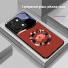 Круг Лотос Золото Для OnePlus Nord 3 5 6T 7 Pro 8 12 10T Reno8 Lite 5G 10R Nord N30 Твердый Чехол Закаленное Стекло Чехол для Телефона Черный