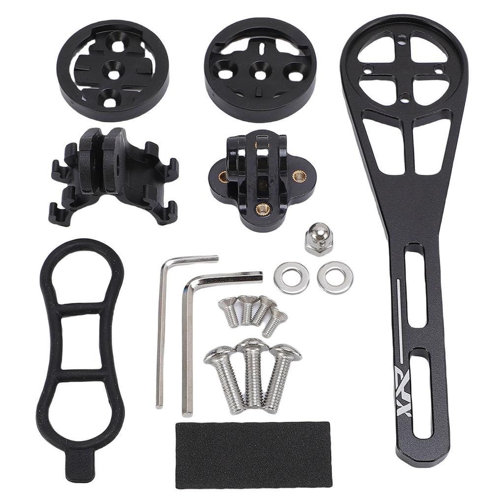 Handlebar Out Front Bike Cycling Computer Mount Extended Road Bike Computer Mount Adjustable Angle Aluminum Alloy