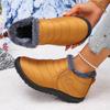 Fashion Women Boots Winter Waterproof Snow Boots for Women Short Plush Ankle Boots Warm Fur Flat Causal Cotton Winter Boots Women Shoes