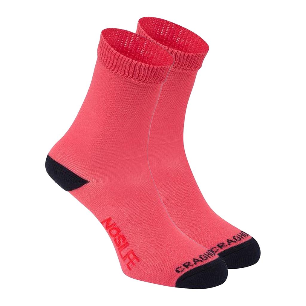 CRAGHOPPERS NosiLife Детские носки для путешествий, двойная упаковка