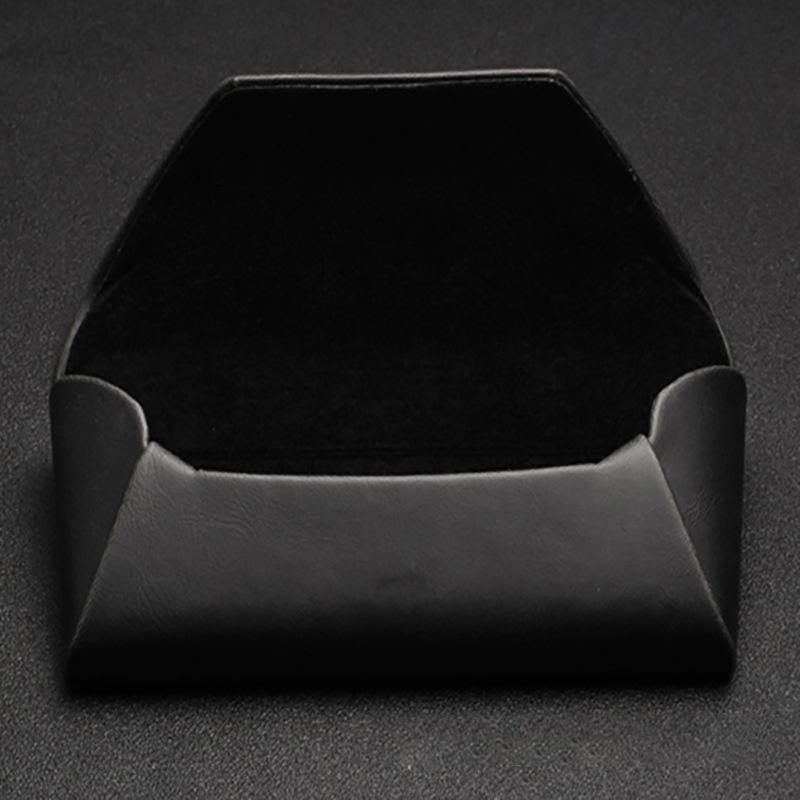 Japanese  PU Leather Sunglasses Box Glasses Case Crazy Horse Leather Retro Art For Eyewear Storage Gift Idea Suitable