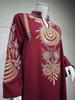 AB430 Women's Embroidered Cord Pullover Dress Robe