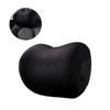 Car Seat Headrest Memory Foam Head Neck Rest Auto Seat Head Rest Support Neck Cushion Pillows for Car Office Black